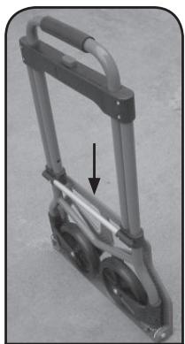 ELECTRO DEPOT Trolley pliant 70 KG - Het duveltje openklappen - 1