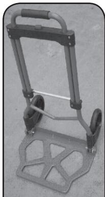 ELECTRO DEPOT Trolley pliant 70 KG - Aufklappen der Sackkarre - 2