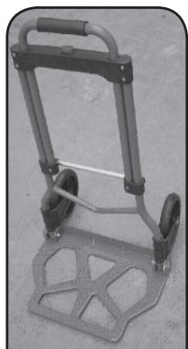 ELECTRO DEPOT Trolley pliant 70 KG - Het dueltje opklappen - 2