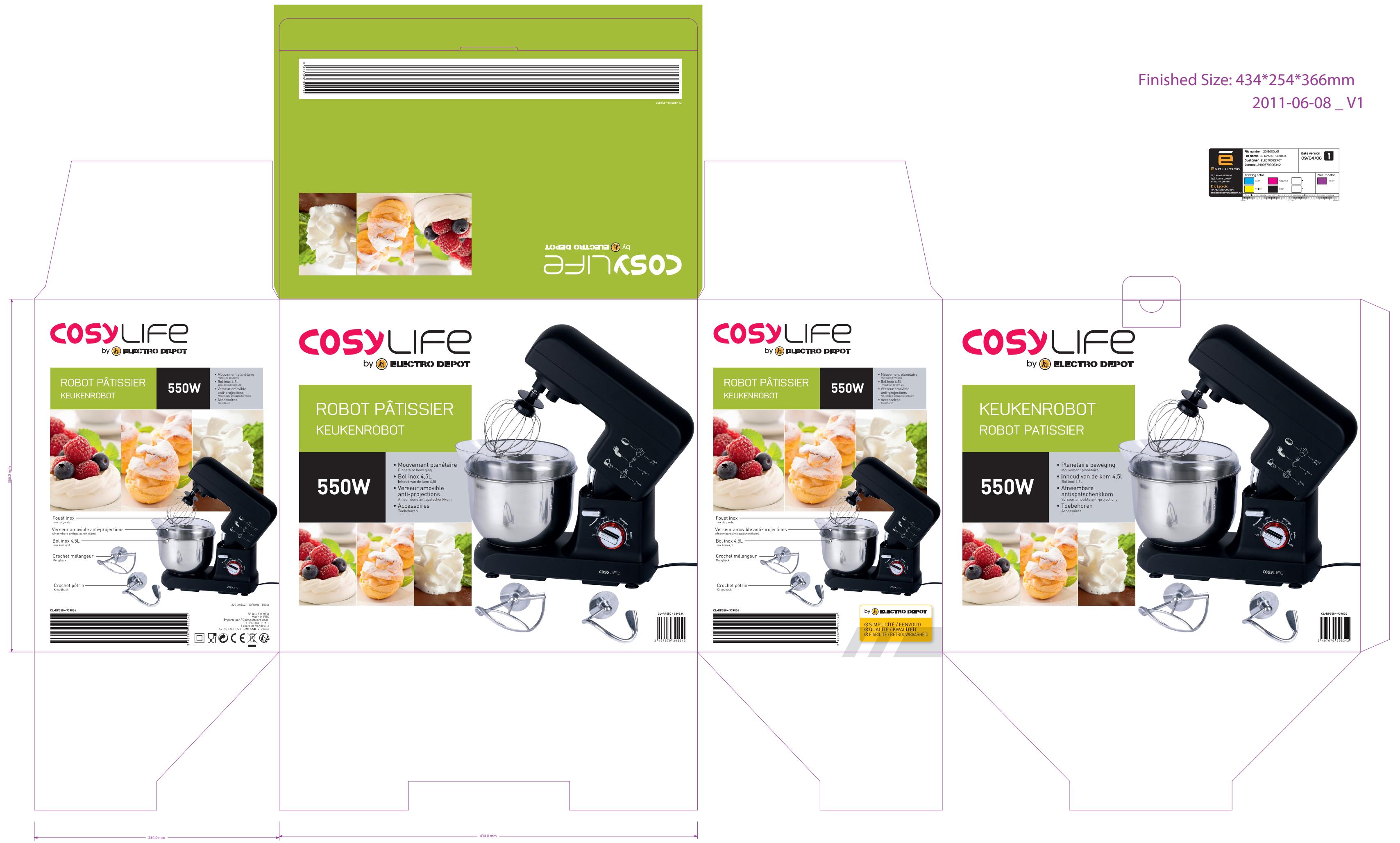 COSYLIFE CL-RP550 - 1