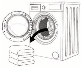 BELLAVITA LFS 1496 BNVT - Chargement du linge dans le lave-linge - 2