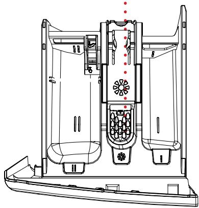 BELLAVITA LFS 1496 BNVT - - Compartiment lessive pour le lavage principal : - 1