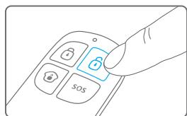 TECHYO Alarme ss fil RTC - - Télécommande - 3