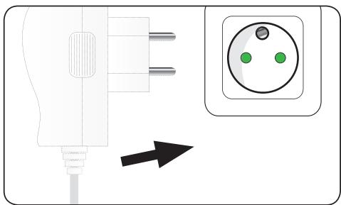 TECHYO Alarme ss fil RTC - 1) Branchement de la centrale - 1