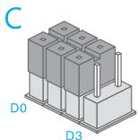 TECHYO Alarme ss fil RTC - Il existe 6 types de zone paramétrables de la manière suivante : - 3