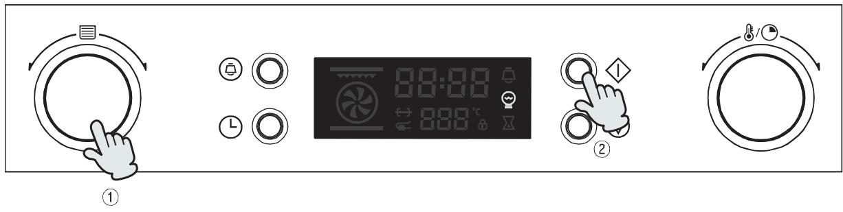 DAEWOO KBE-6R2SSS - »Activation d'éclairage - 1
