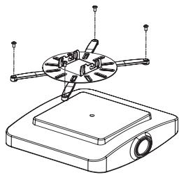 ELECTRO DEPOT Support pour vidéoprojecteur - Wandinstallatie - 6