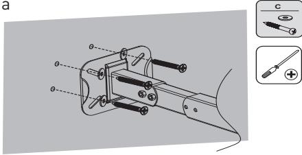 ELECTRO DEPOT Support pour vidéoprojecteur - Wandinstallatie - 12
