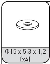 ELECTRO DEPOT Support pour vidéoprojecteur - Pièces fournies - 14