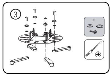 ELECTRO DEPOT Support pour vidéoprojecteur - Deckemontage - 3
