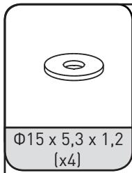 ELECTRO DEPOT Support pour vidéoprojecteur - Geleverde onderdelen - 14