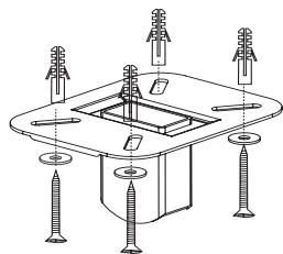 ELECTRO DEPOT Support pour vidéoprojecteur - Plafondinstallatie - 9