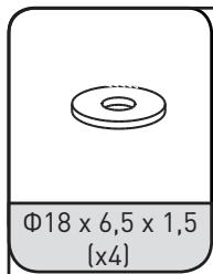 ELECTRO DEPOT Support pour vidéoprojecteur - Lieferumfang - 10