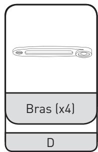 ELECTRO DEPOT Support pour vidéoprojecteur - Pièces fournies - 13