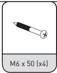 ELECTRO DEPOT Support pour vidéoprojecteur - Geleverde onderdelen - 11