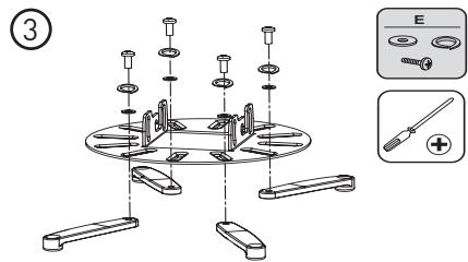 ELECTRO DEPOT Support pour vidéoprojecteur - Wandmontage - 3