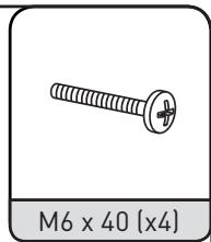ELECTRO DEPOT Support pour vidéoprojecteur - Lieferumfang - 9