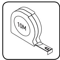 ELECTRO DEPOT Support pour vidéoprojecteur - Benodigd gereedschap (niet meegeverd) - 4