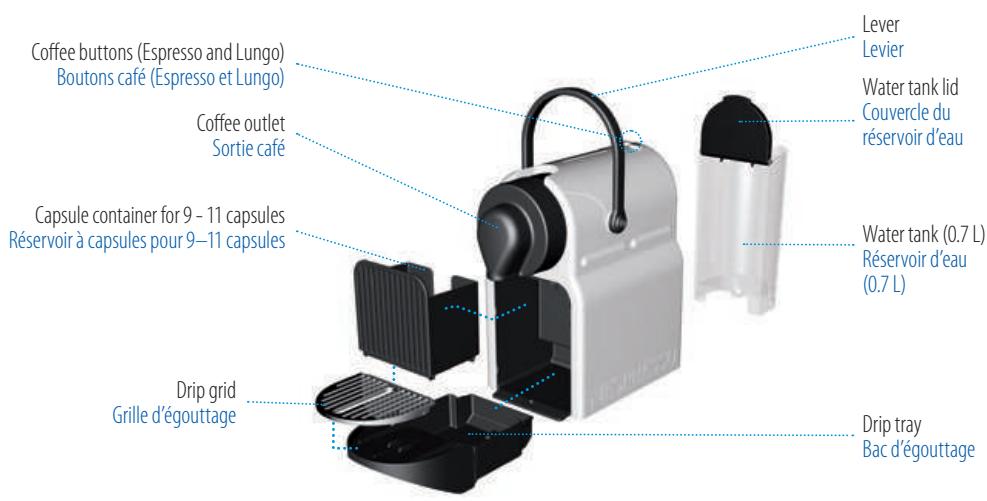 KRUPS NESPRESSO YY1531 - CONSERVEZ LES INSTRUCTIONS SUIVANTES - 1