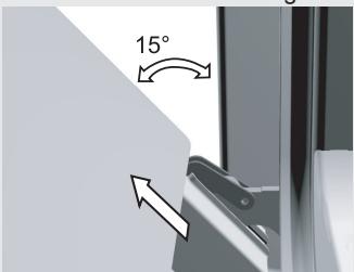 SIDEX SV65X - Si vous fermez la porte trop brusquement, l'effet du système GentleClose sera réduit ou tout simplement annulé pour plus de sécurité. - 3