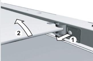 SIDEX SV65X - DÉMONTAGE DES VITRES DE LA PORTE - S'APPLIQUE UNIQUÉMENT AUX PORTES PREMIUM TOUT VERRE (modèles A et B) - 2