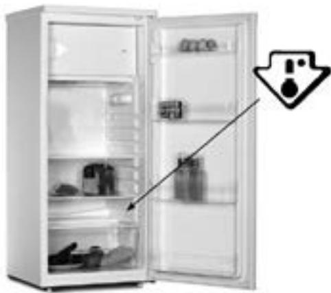 HIGH ONE 1P183 - Indicateur de températe :zone la plus froide de votre réfrigérateur - 1