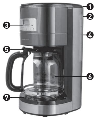 COSYLIFE CL-PRG15BX - Beschreibung des Geräts - 1