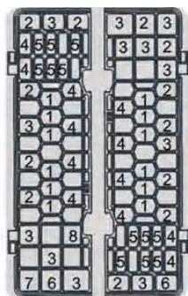 HIGH ONE HIG INT 12C49 ISC - Besteckkorb - 2