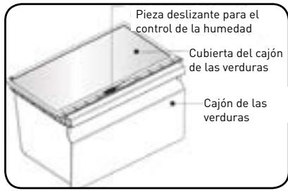 VALBERG VAL 2PV 321 A+ SHC - Cajón de las verduras y control de humedad - 1