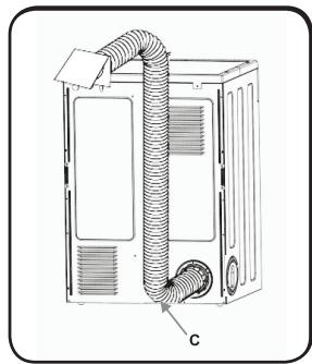 BELLAVITA SL 6 EE CCW2 - Ajuste del tubo de ventilacion - 3