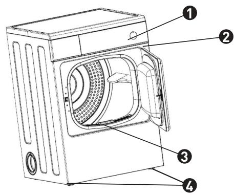 BELLAVITA SL 6 EE CCW2 - Beschrijving van het toestel - 1