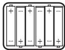 EDENWOOD PLL101 - Batterien einlagen oder ersetzen - 1