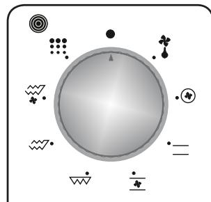 VALBERG VAL FM 64 P NVT - Manette thermostat du four: - 1