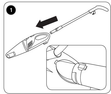 HIGH ONE StickOne-01 - Aspirador convertible - 9