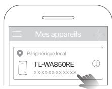 TP-LINK TL-WA850RE - Méthode 2: via l'application Tether - 7