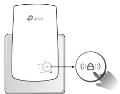 TP-LINK TL-WA850RE - Méthode 1: via le bouton WPS - 5