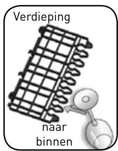 HIGH ONE HIG 12C49 BSC - Hoe要去 het bovenste mandje gebruiken - 3