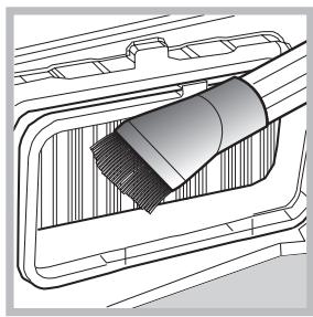 INDESIT EDPA 745 A1 ECO (EU) - Cleaning the Heat Pump Filter Unit - 3