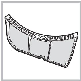 INDESIT EDPA 745 A1 ECO (EU) - Limpeza do filtro no fim de cada ciclo - 1