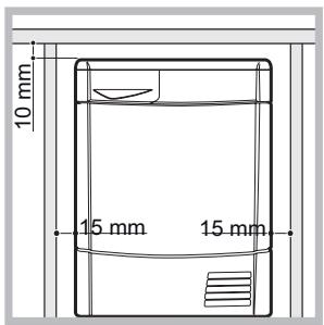 INDESIT EDPA 745 A1 ECO (EU) - Où installer le sèche-linge - 1