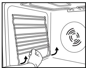 WHIRLPOOL AKP 530 MR - DEPLACEMENT DE LA RESISTANCE SUPERIEURE (UNIQUEMENT SUR CERTAINS MODELES) - 1