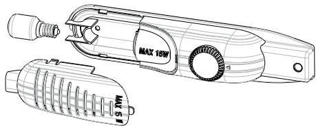 WALTHAM WTFI123TT - Remplacement de I'ampoule du réfrigérateur - 1