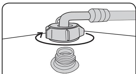 BELLAVITA LF 1408 A+++ SNMC - Installer le tuyau d'alimentation mentation (Figure 4) - 1