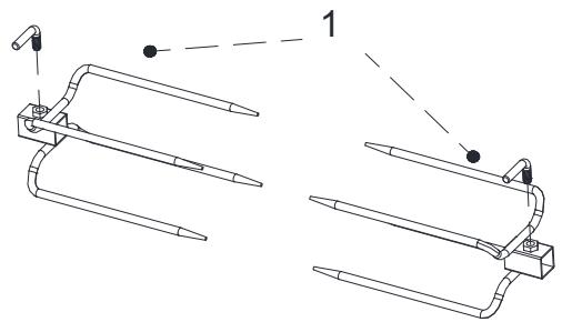 SILVER STYLE tournebroche XXL CC9001 - ASSEMBLAGE DU TOURNE-BROCHE - 7