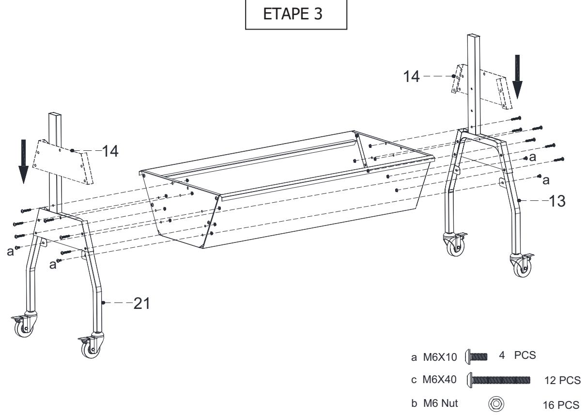 SILVER STYLE tournebroche XXL CC9001 - CHARACTERISTIQUES TECHNIQUES DU MOTEUR : - 4