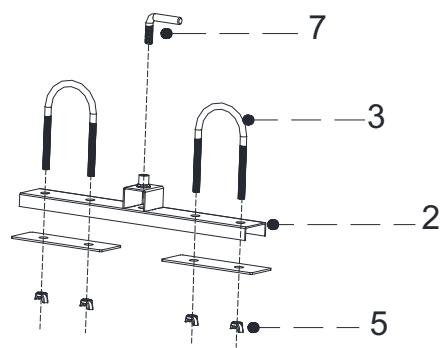 SILVER STYLE tournebroche XXL CC9001 - ASSEMBLAGE DU TOURNE-BROCHE - 5