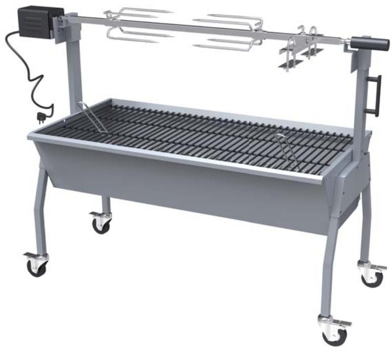 SILVER STYLE tournebroche XXL CC9001 - BARBECUE TOURNE-BROCHE - 1