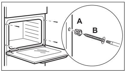 HIGH ONE HIG FC 57 C K SIP - Bevestiging van het apparaat aan het kastje - 1