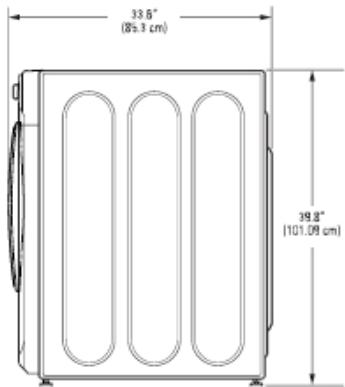 BELLAVITA LF 1214 A+++ WMIC - Minimale spelimg van de installmentie - 2