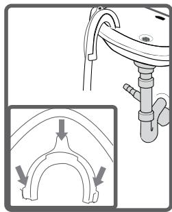BELLAVITA LF 1206 A++ WVET - CHAPITRE -3 : INSTALLATION DE VOTRE LAVE-LINGE (BRANCHEMENT DU TUYAU DE VIDANGE) - 2